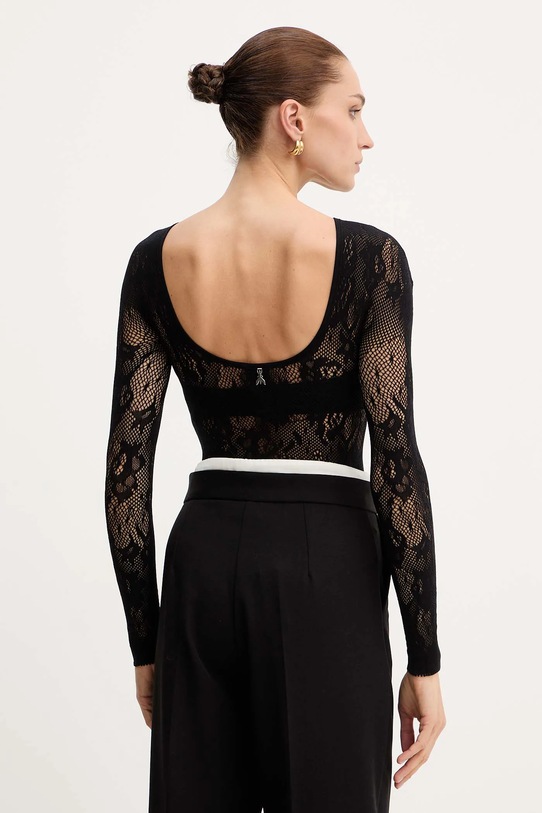 Odzież Patrizia Pepe body 2M4484.J344 czarny