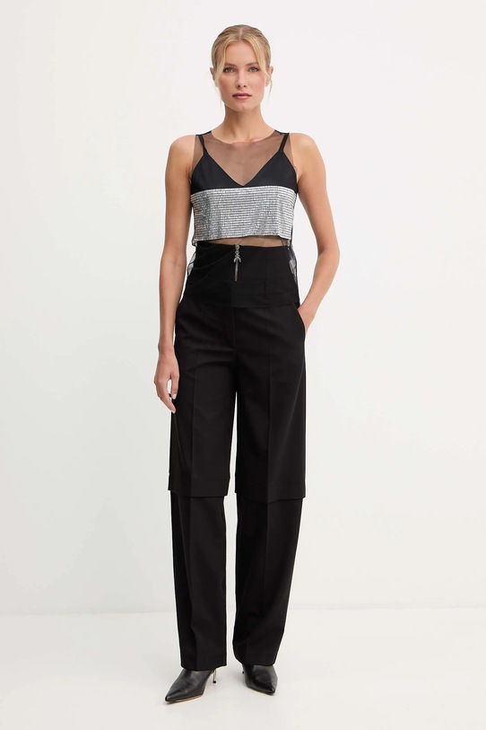 Patrizia Pepe bluză 2M4503.J338 negru AW25