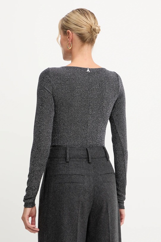 Îmbrăcăminte Patrizia Pepe body 2M4506.J340 argintiu