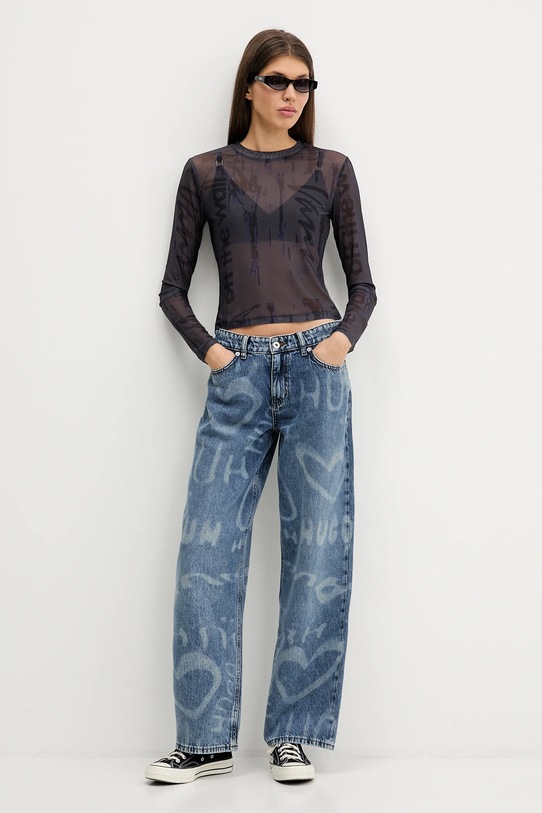 Vans bluzka VN000Q0VEMS1 szary AW25