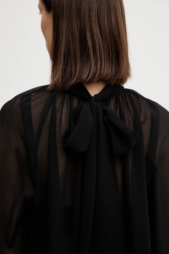 Blúzka Guess AUDRINE W5BH84.W3022 čierna