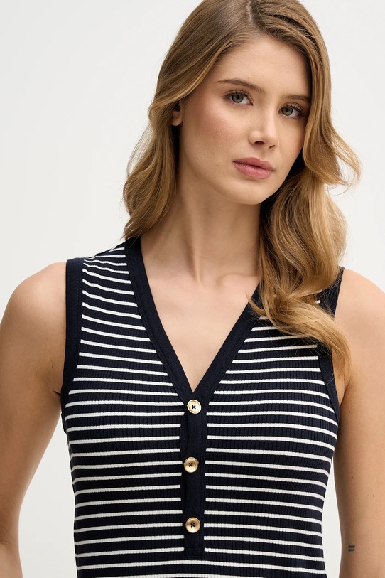 Sisley top granatowy 3WCZLH011