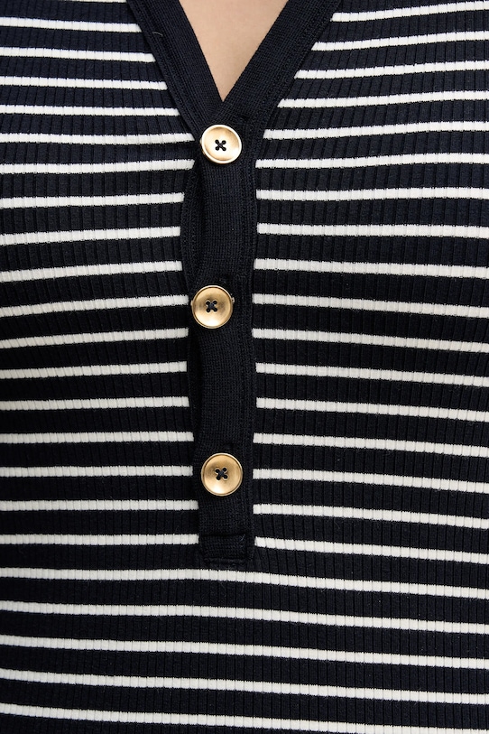 Sisley top 3WCZLH011 granatowy