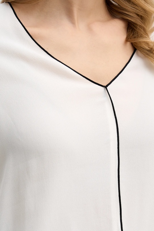 Sisley bluzka 5IDTLQ09H beżowy