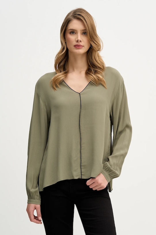 Sisley bluzka casual zielony 5IDTLQ09H