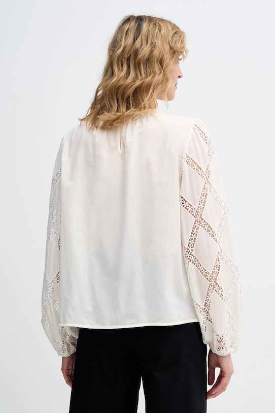 Odzież Sisley bluzka 5WTKLQ09X beżowy