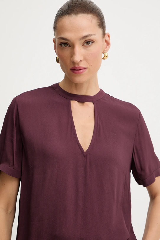 Блузка Twinset бордо 252TP2292