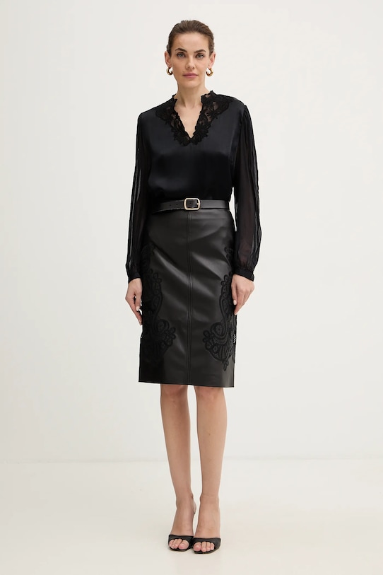 Twinset bluzka 252TT2243 czarny AW25