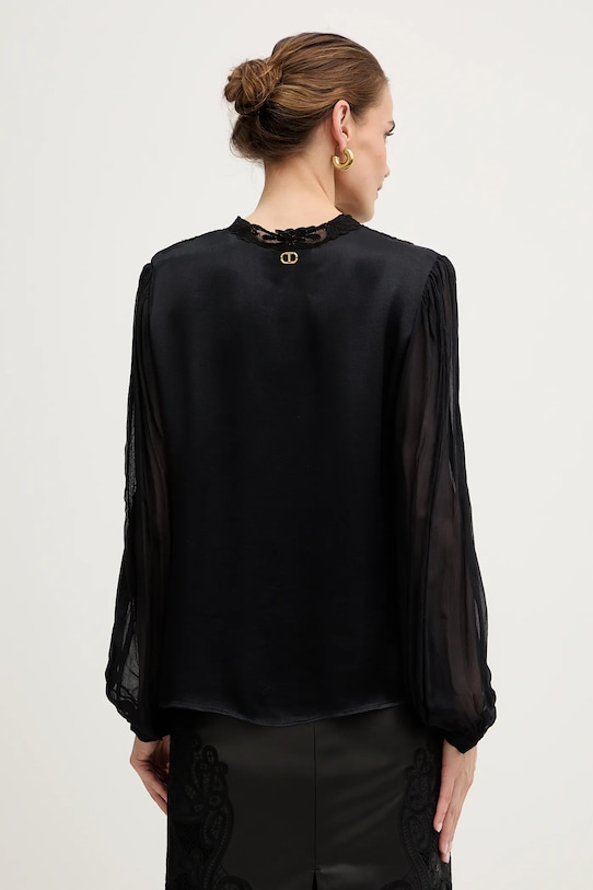 Odzież Twinset bluzka 252TT2243 czarny