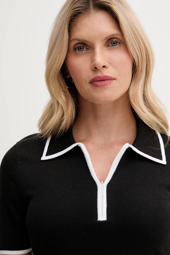 Polo tričko Calvin Klein Jeans čierna LV044D304G