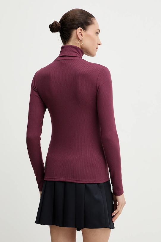 Odzież Levi's longsleeve A8769.0018 bordowy