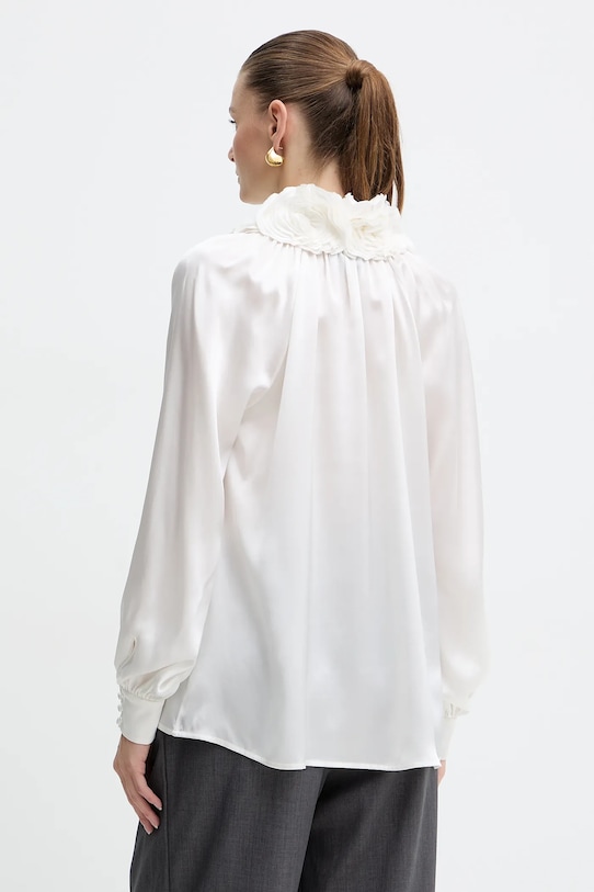 Odzież Luisa Spagnoli bluzka jedwabna 542316 beżowy