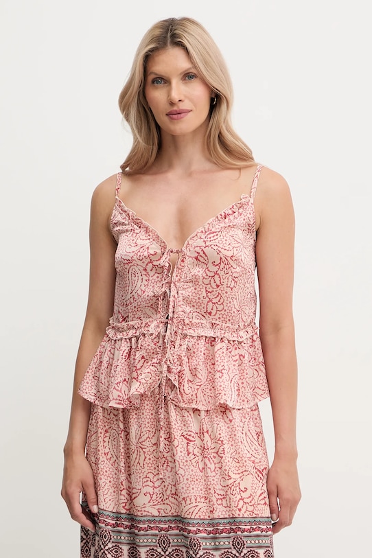 Morgan top legat portocaliu CABIL.F