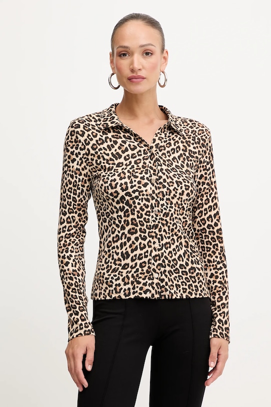 Morgan bluză animal maro TJOSY