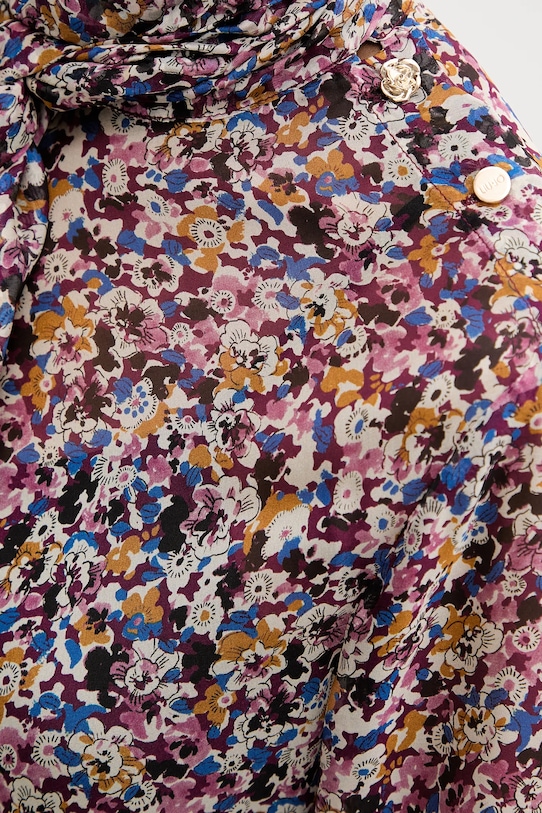 Μπλούζα με μετάξι Liu Jo MF5386.T2559 μωβ