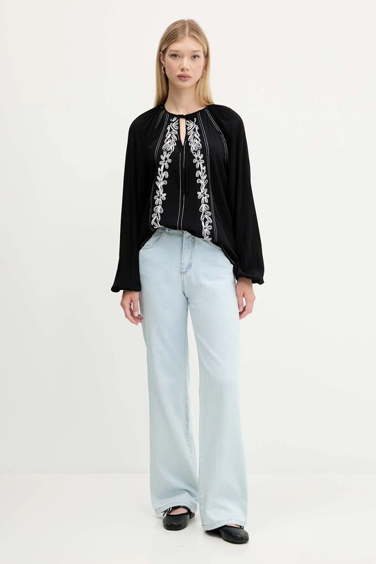 Desigual bluzka TALLO 25WWBW07 czarny AW25