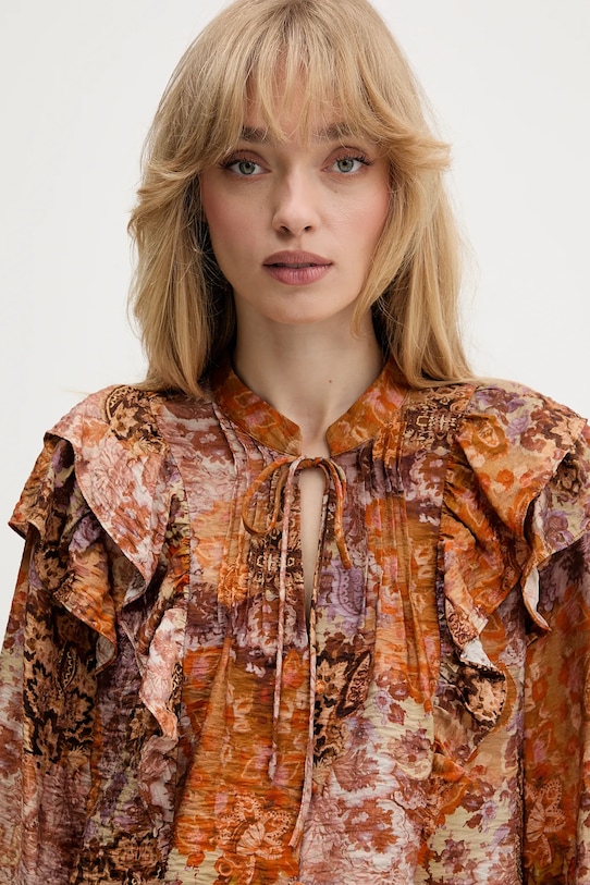 Košile Desigual ROMANTICA oranžová 25WWBW08