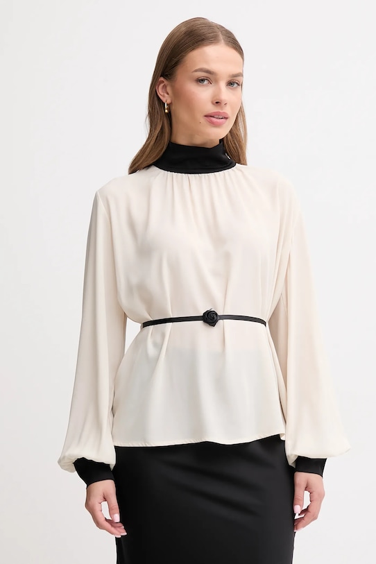 Gaudi bluză uni bej 521FD45031