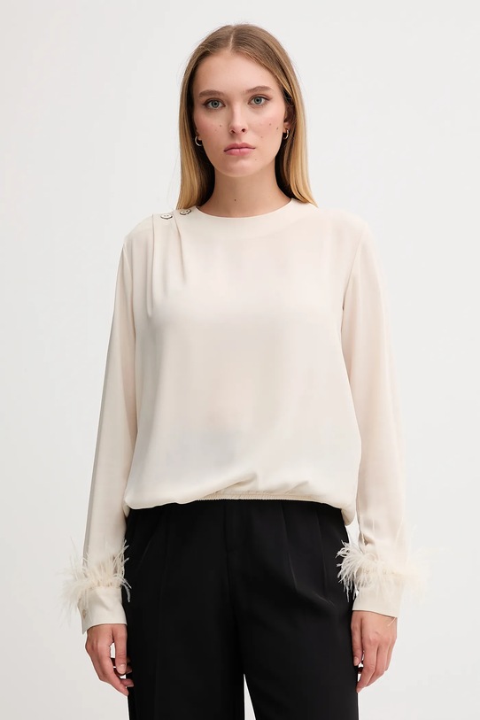 Gaudi bluzka regular beżowy 521FD45032