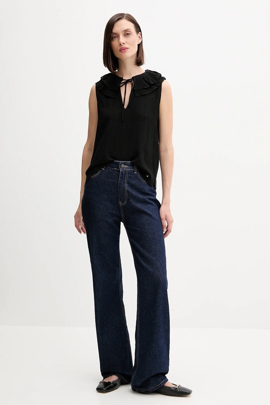 Pedro del Hierro top 4532376 czarny AW25