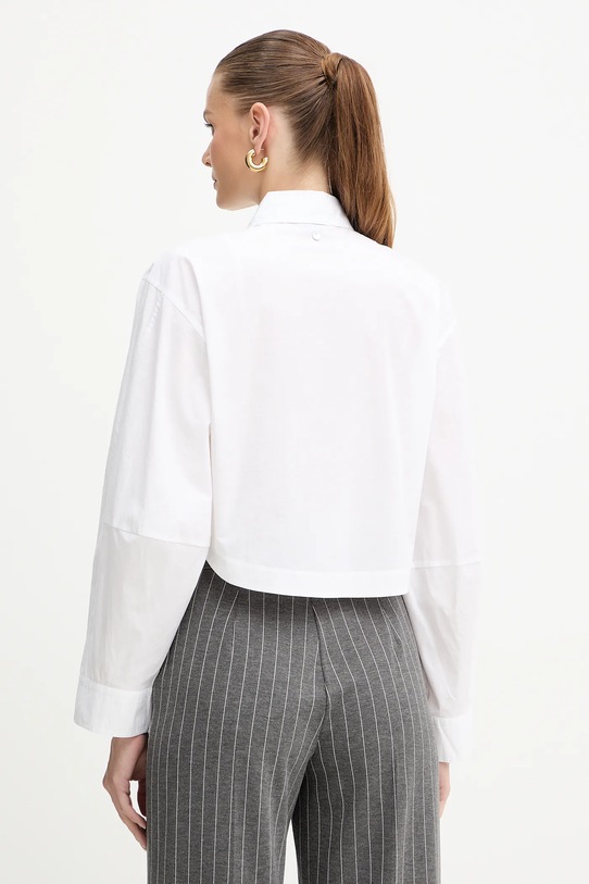 Îmbrăcăminte BOSS Orange cămașă din bumbac 50548402 alb