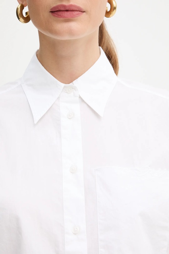 BOSS Orange cămașă din bumbac 50548402 alb