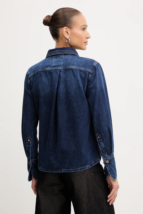 Îmbrăcăminte BOSS Orange cămașă jeans 50553905 albastru