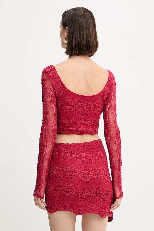 Îmbrăcăminte Charo Ruiz Ibiza bluză 257101 rosu