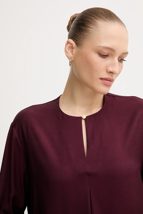 Блузка Tommy Hilfiger бордо WW0WW47339