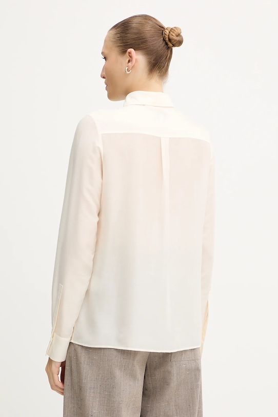 Abbigliamento BOSS camicia in lana 50548399 beige