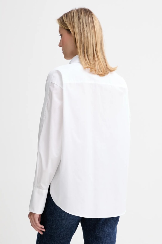 Îmbrăcăminte BOSS cămașă din bumbac 50548455 alb