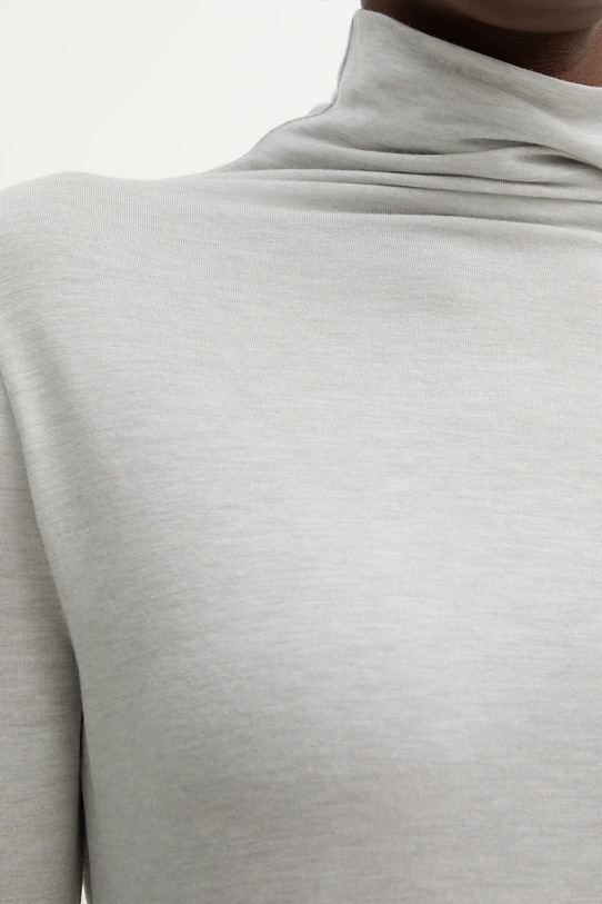 Μακρυμάνικο με προσθήκη μαλλιού BOSS Elavu 50550639 γκρί