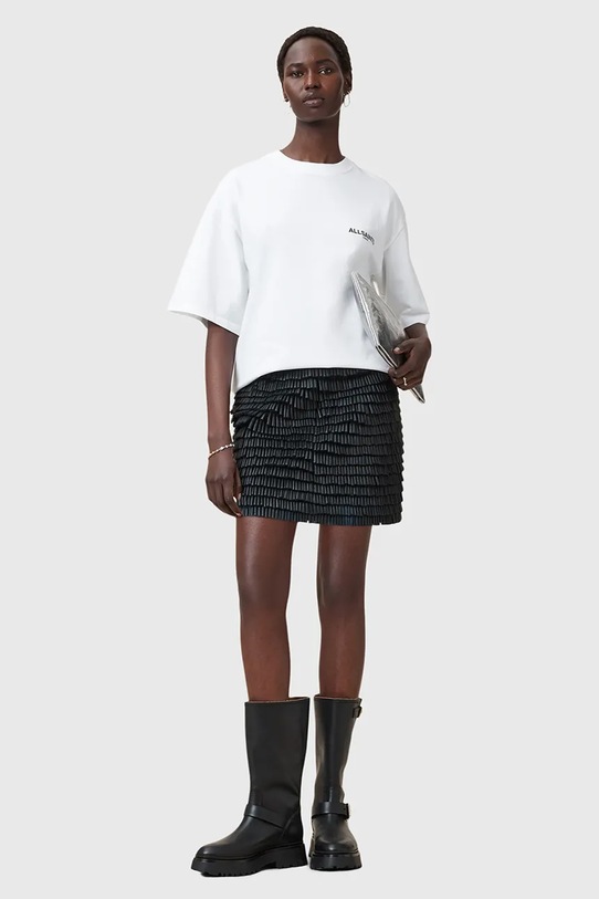 AllSaints bluzka bawełniana HEAPS W083JD