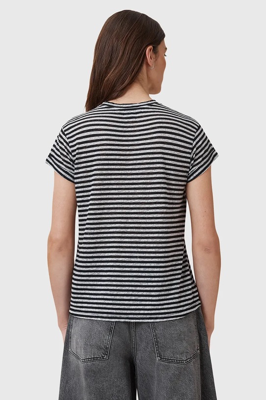 Odzież AllSaints t-shirt bawełniany ANNA W007JY czarny