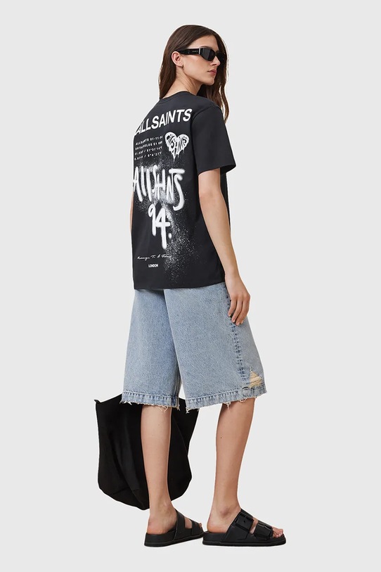 AllSaints t-shirt bawełniany POSTER W035JD