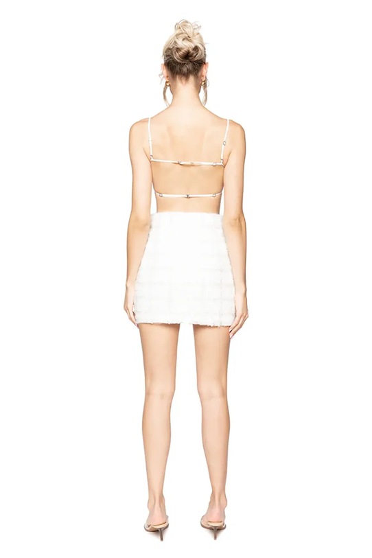 Блузка GOD SAVE QUEENS EXECUTIVE TWEED TOP regular белый GSQ.155.110