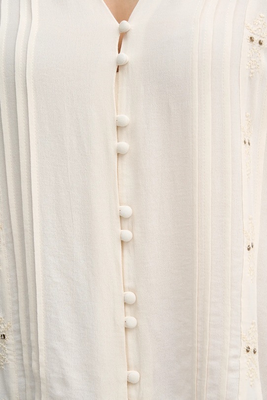 Πουκάμισο Hoss Intropia 6282692 μπεζ