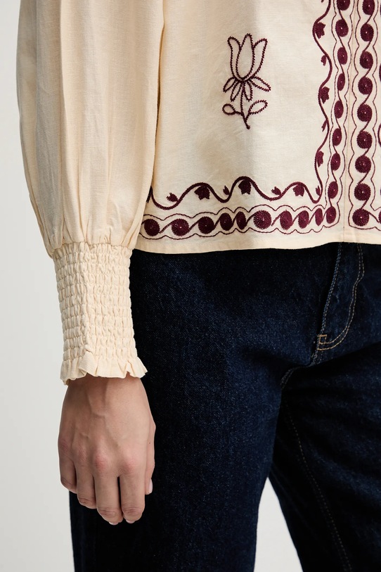 Hoss Intropia bluzka 6282695 beżowy