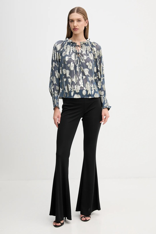 Hoss Intropia bluzka 6282677 niebieski AW25