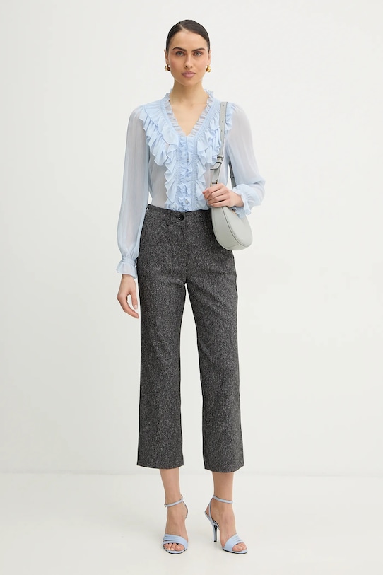 Morgan bluzka CATHY niebieski SS26