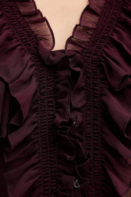 Morgan camicetta CATHY granata