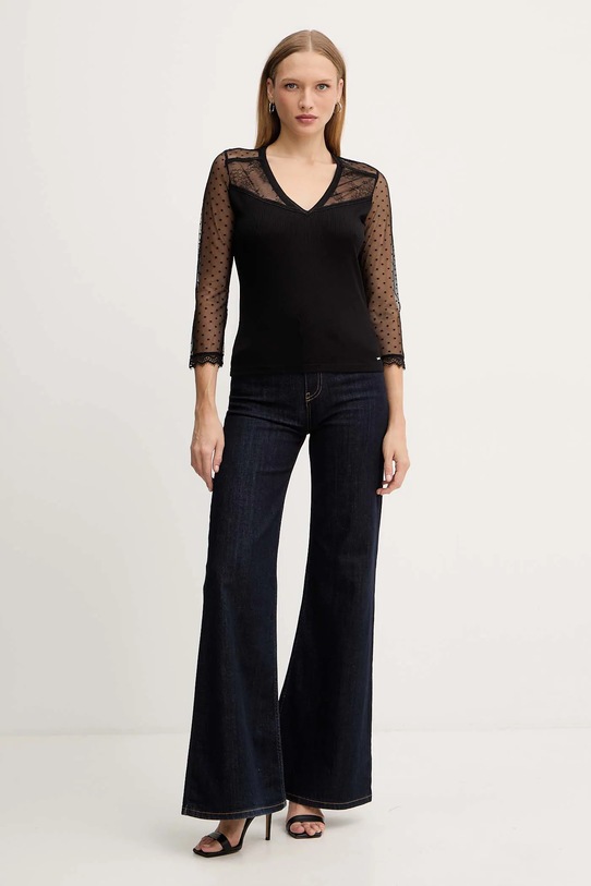 Morgan bluză THAISA negru AW25