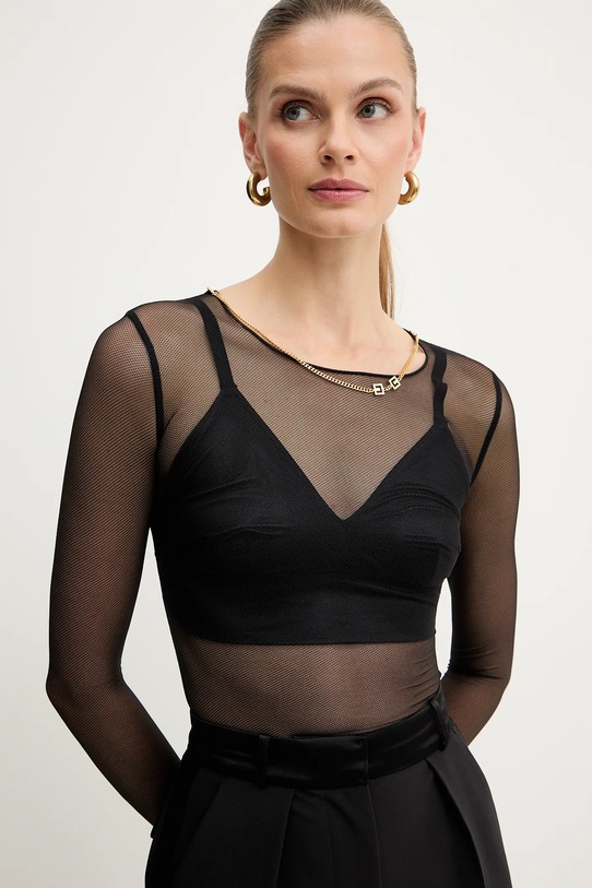 Body Elisabetta Franchi BO01457E2 čierna