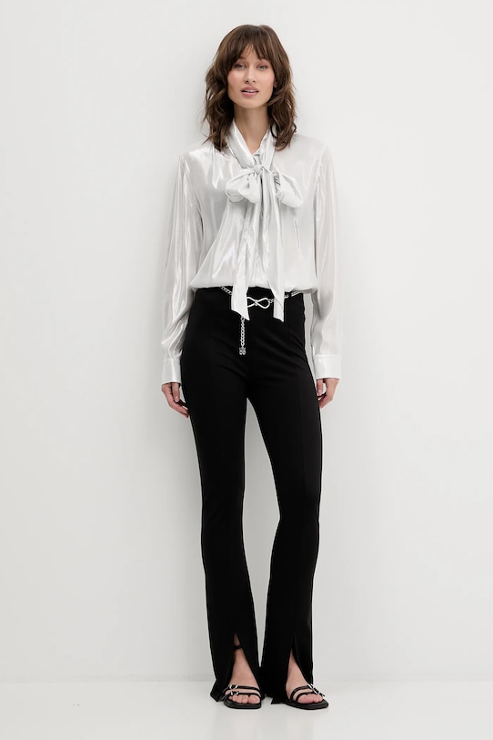 HUGO koszula 50548422 srebrny AW25