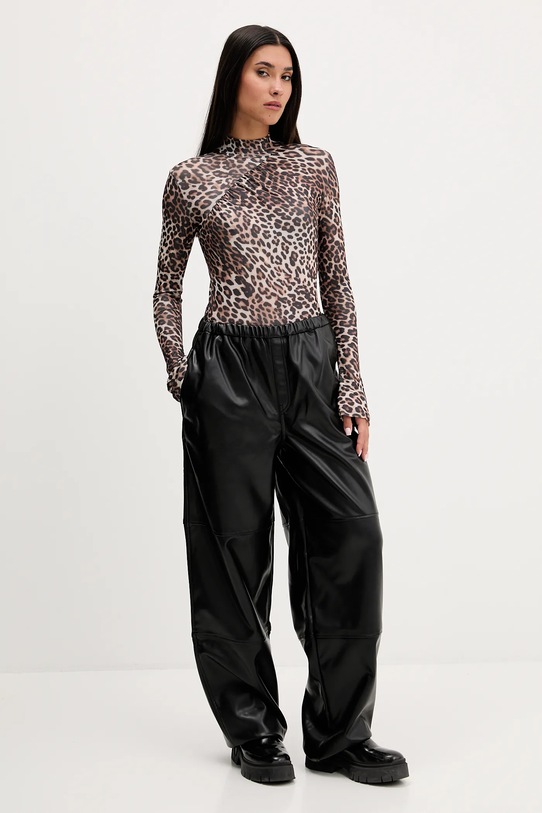Блузка HUGO 50546248 коричневий AW25