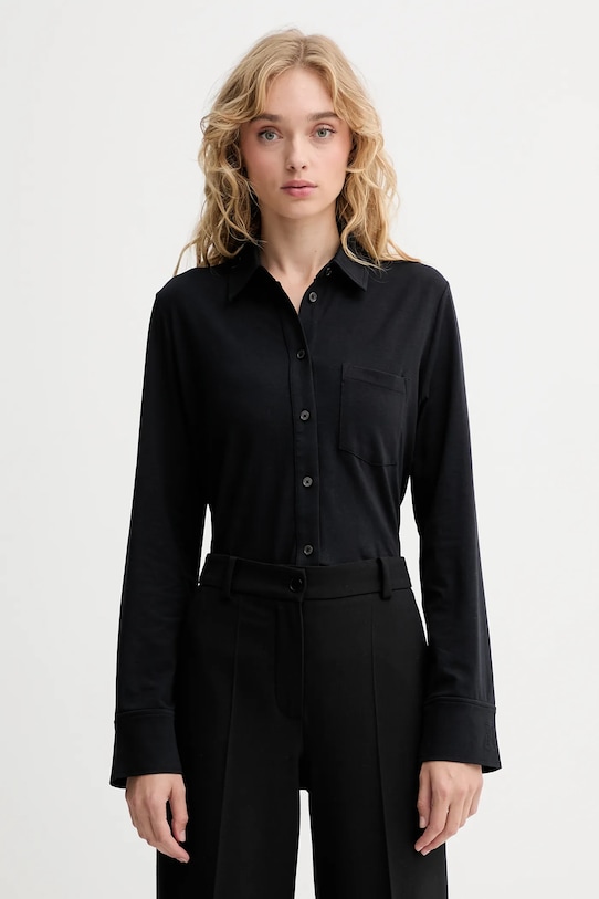 Marc O'Polo camasa lung bleumarin 508200152201