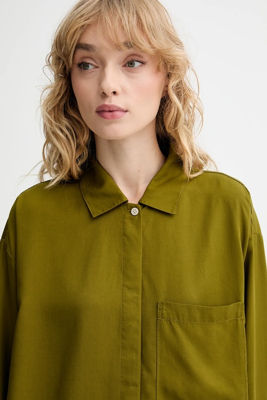 Marc O'Polo camicia verde 509152542109