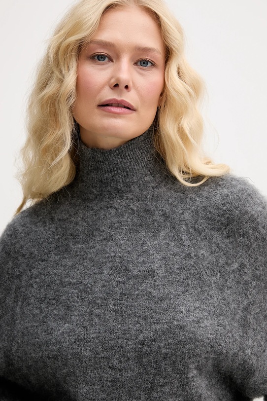 Aniye By sweter z dodatkiem wełny szary 181007
