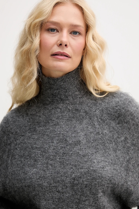 Aniye By sweter z dodatkiem wełny szary 181007