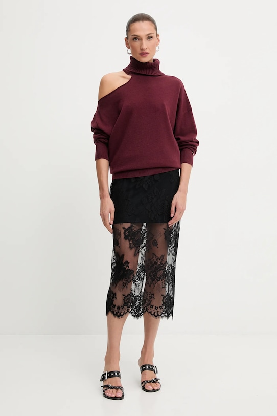 Aniye By pulover de lână 181037 burgundia AW25